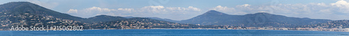 Panorama von saint tropez photo