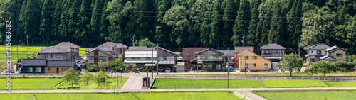 里山の住宅