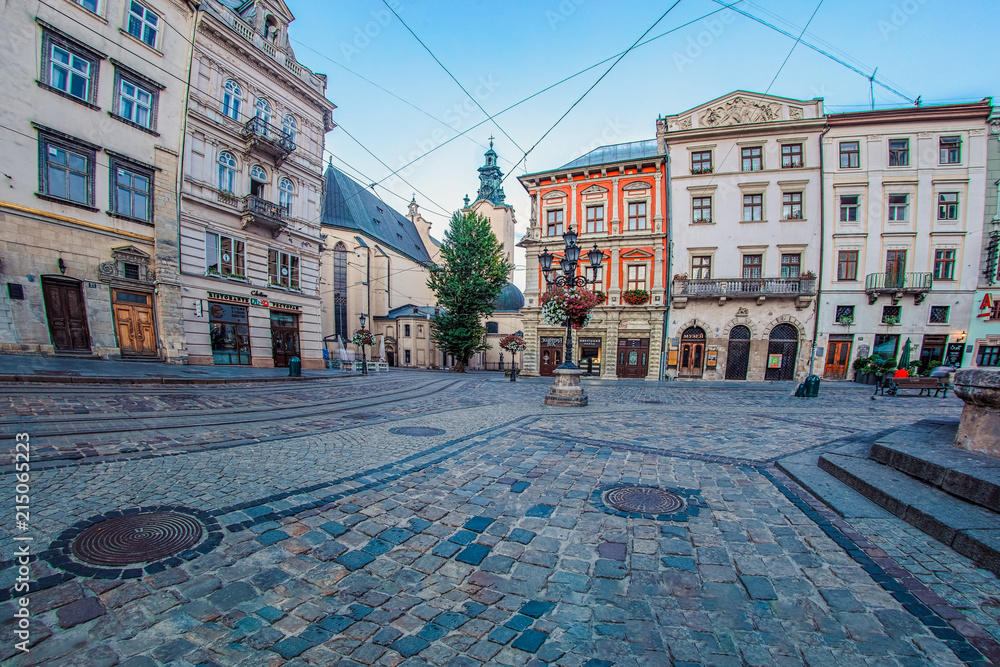 Lviv market square