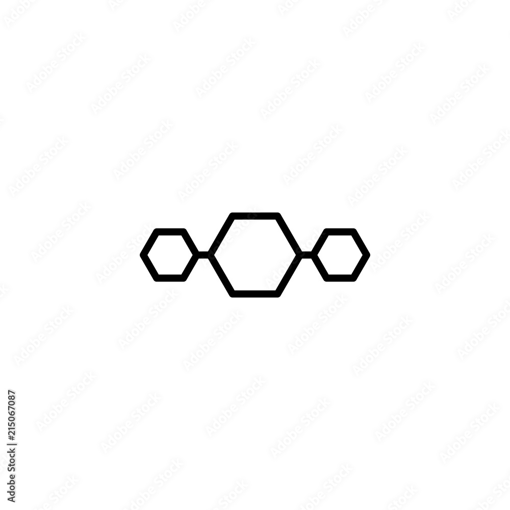chemical icon symbol c02 logo outline line art chemical icon symbol c02 logo outline line art