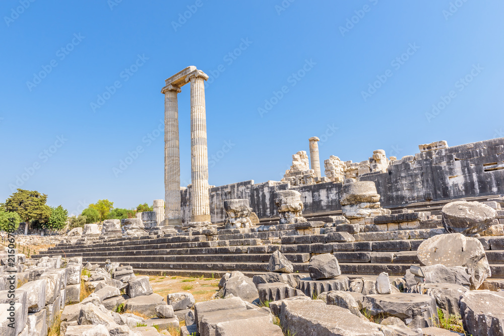Apollo Temple at Didyma in Didim,Aydin,Turkey. Apollo Temple at Didyma in Didim,Aydin,Turkey.