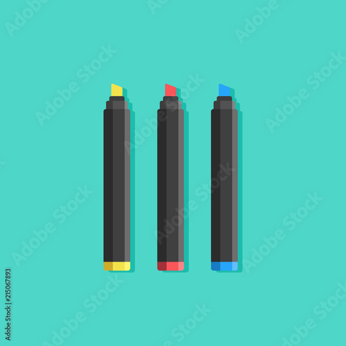 Marker Pens Vector Icon