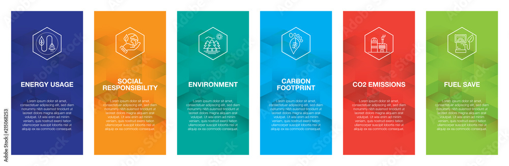 Sustainability Infographic Icon Set
