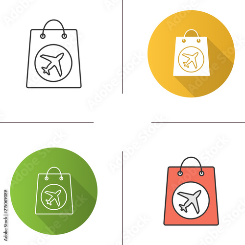 Duty free purchase icon