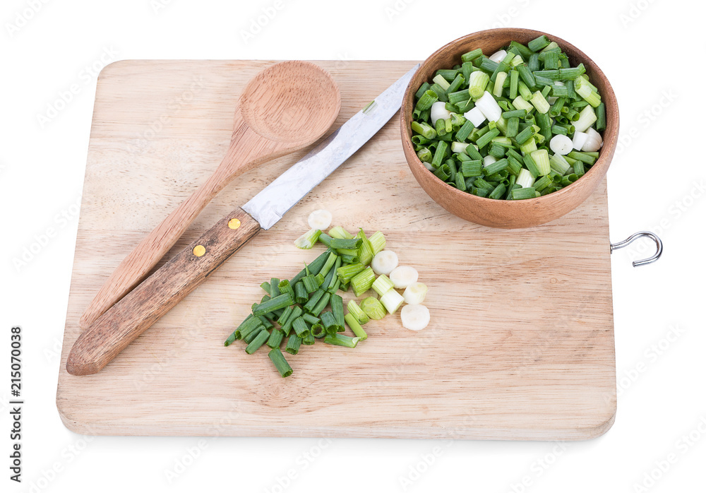 green onion isolated on the white background green onion isolated on the white background
