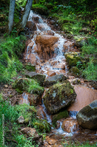 Fotografie Waterfall close up