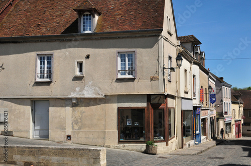 Gallardon, France - may 6 2016 : historical city photo