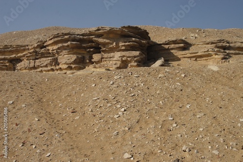 Rock pattern in the desert