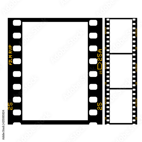Film strip - frame of retro film for photograph or movie