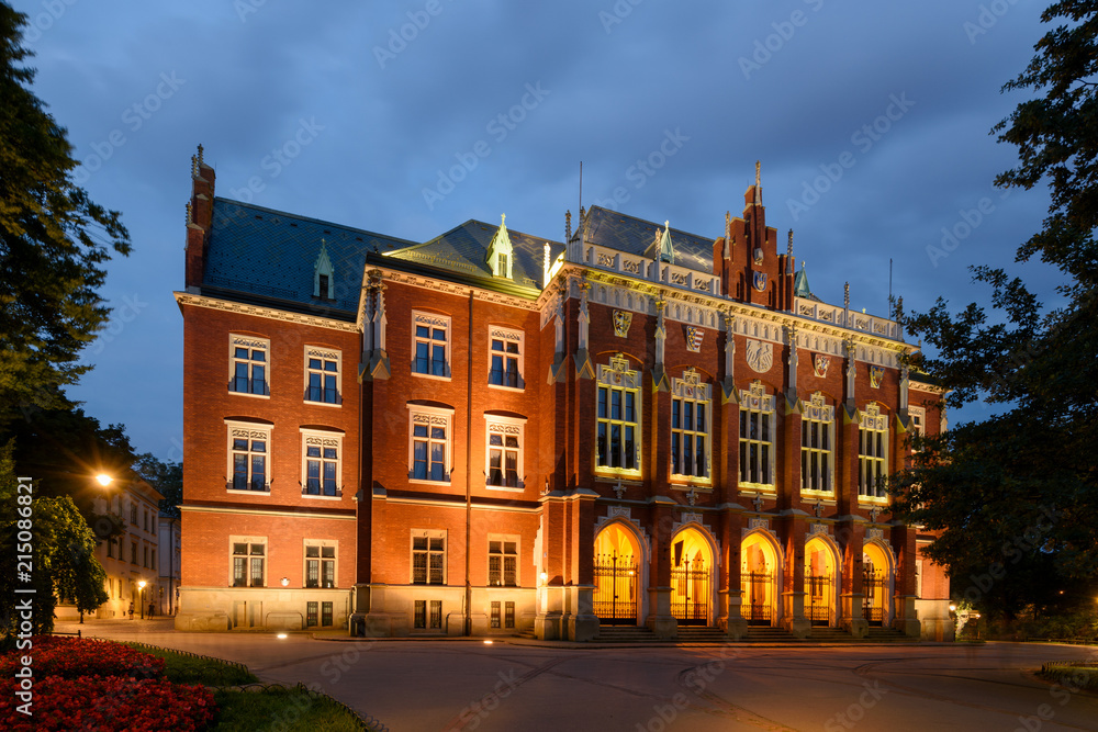 Obraz premium The building of the Faculty of Law and Administration of the Jagiellonian University