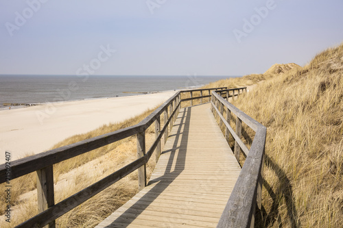 Steg  Promenade  Sylt  Nordfriesische Insel  Nordfriesland  Schleswig-Holstein  Deutschland  Europa