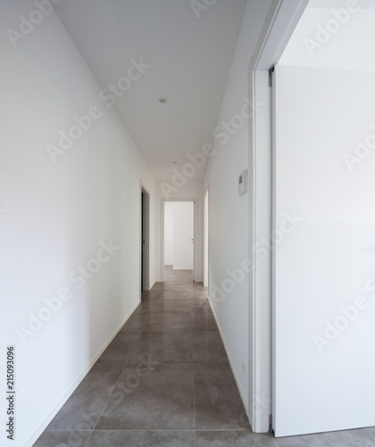 Apartment in the building in the city, interior