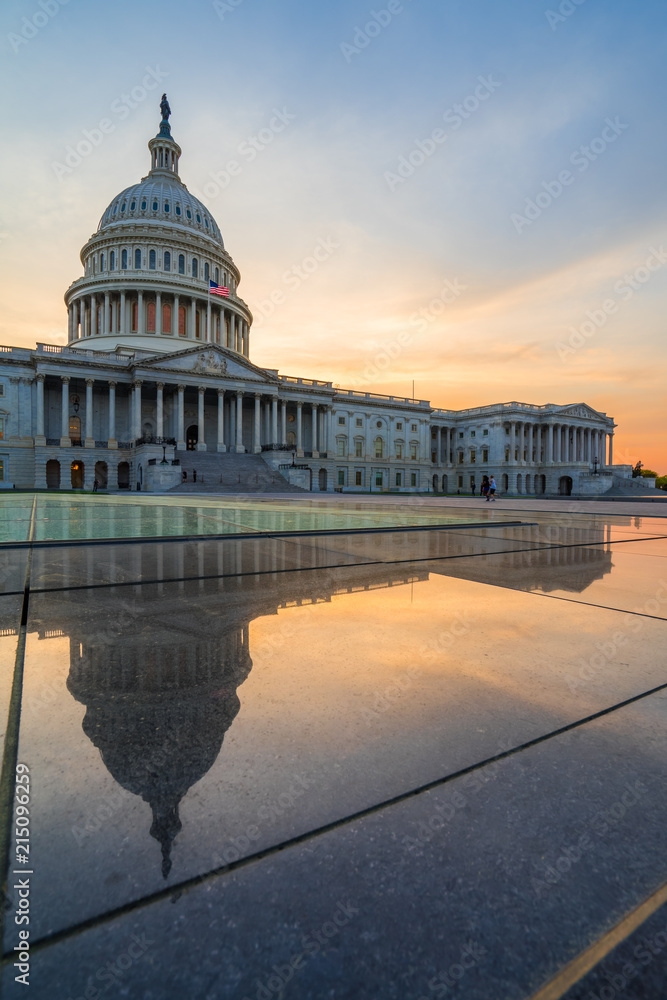 Fototapeta premium The Capitol Building, Washington DC. USA