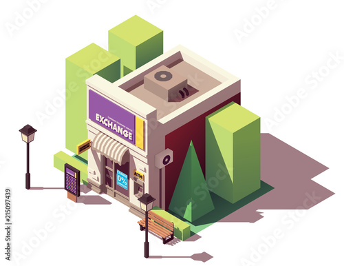 Vector isometric money exchange