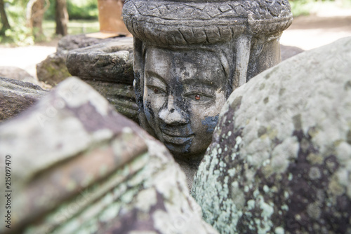 CAMBODIA KAMPONG THOM PRAST KUHA NOKOR TEMPLE