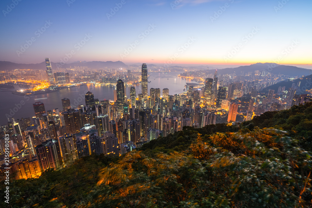 Obraz premium Hong Kong Cityscape