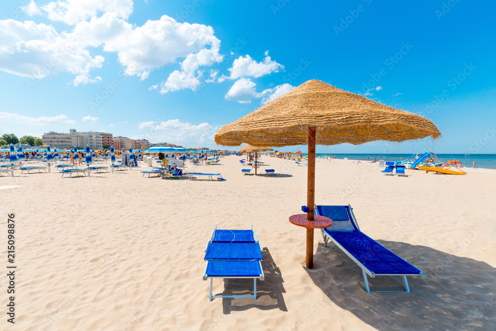 Beach with clean white sand