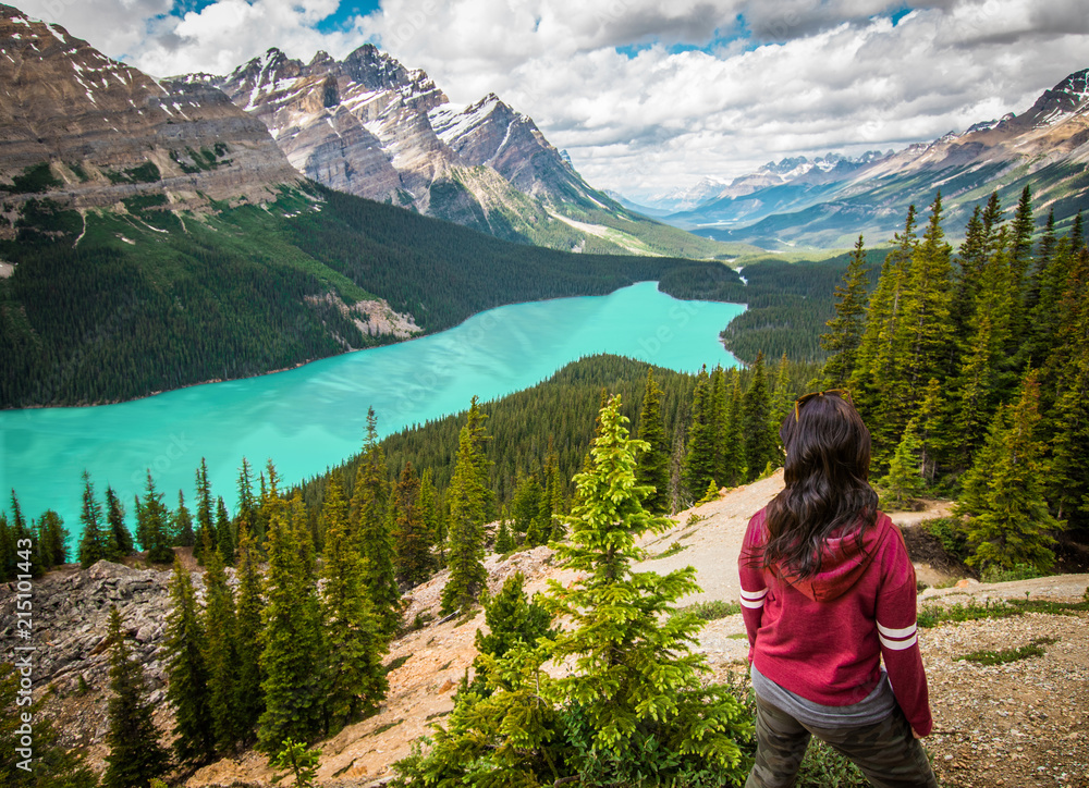 Sight Seeing at Peyto Lake