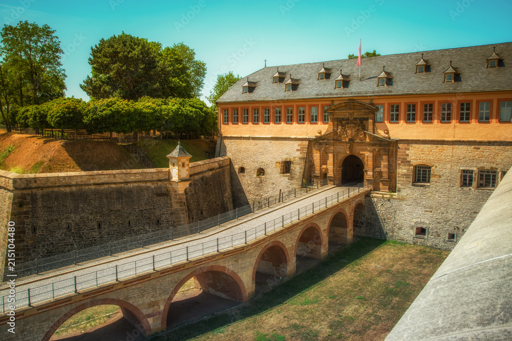 Fototapeta premium Zitadelle Petersberg in Erfurt