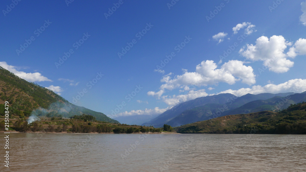 Bootsfahrt auf dem Jangtse, China Bootsfahrt auf dem Jangtse, China