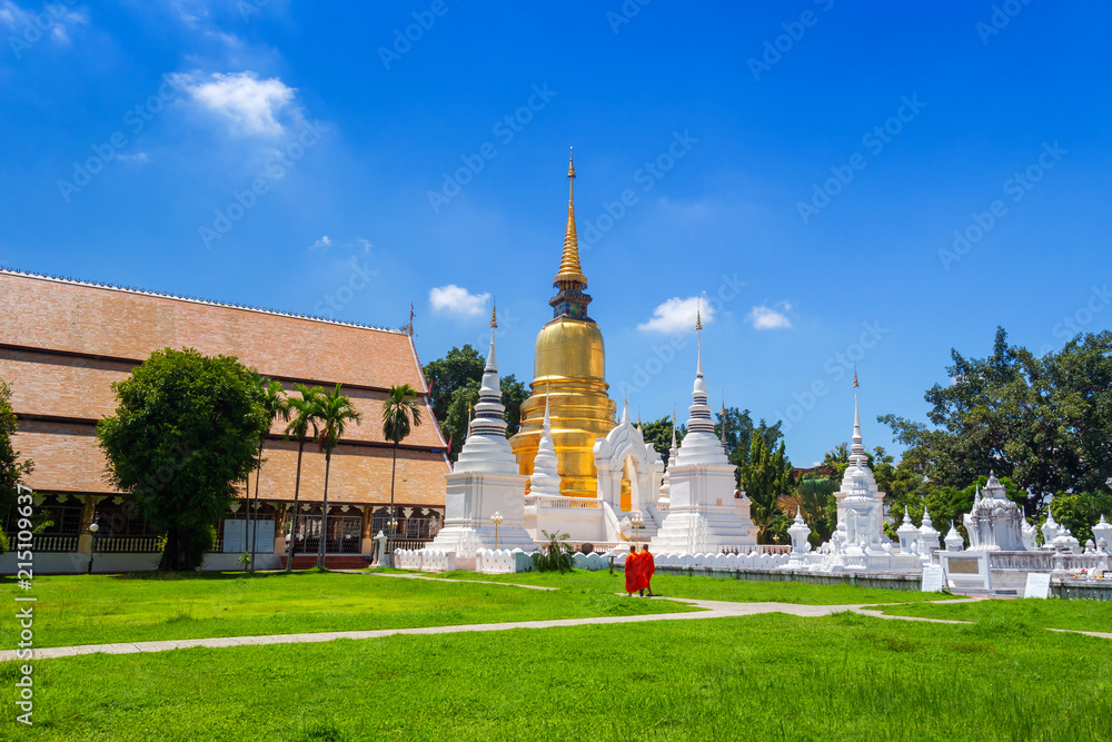 Wat Suan Dok is a Buddhist temple (Wat) is a major tourist attraction in Chiang Mai,Thailand.