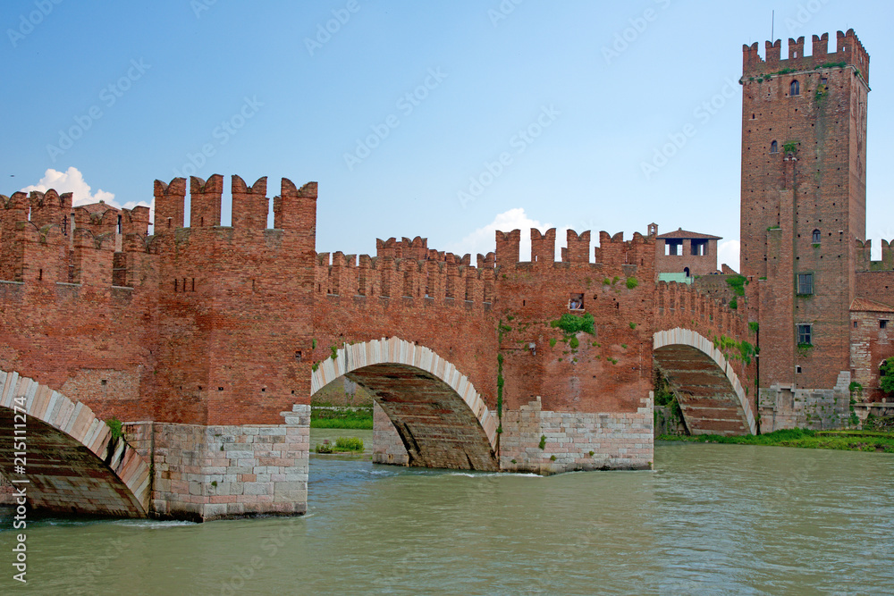 Verona il ponte di Castelvecchio