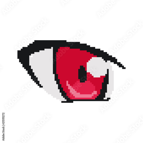 Anime Eyes in 32x32. : r/PixelArt