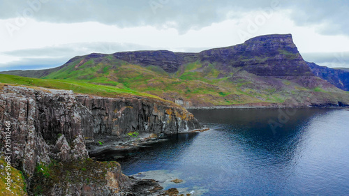 Neist Point on the Isle of Skye - amazing cliffs and landscape in the highlands of Scotland