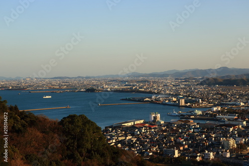 日の峰山の眺め