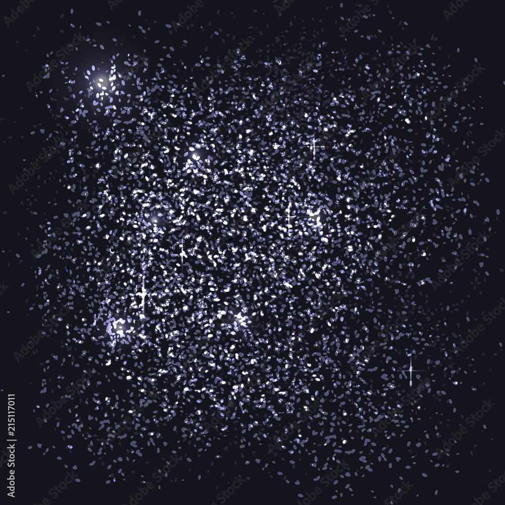 Obraz premium Abstract silver glitter texture design