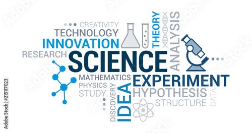 Science, innovation and research tag cloud