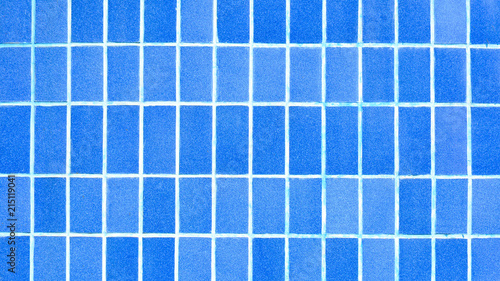 blue ceramic tile on the wall