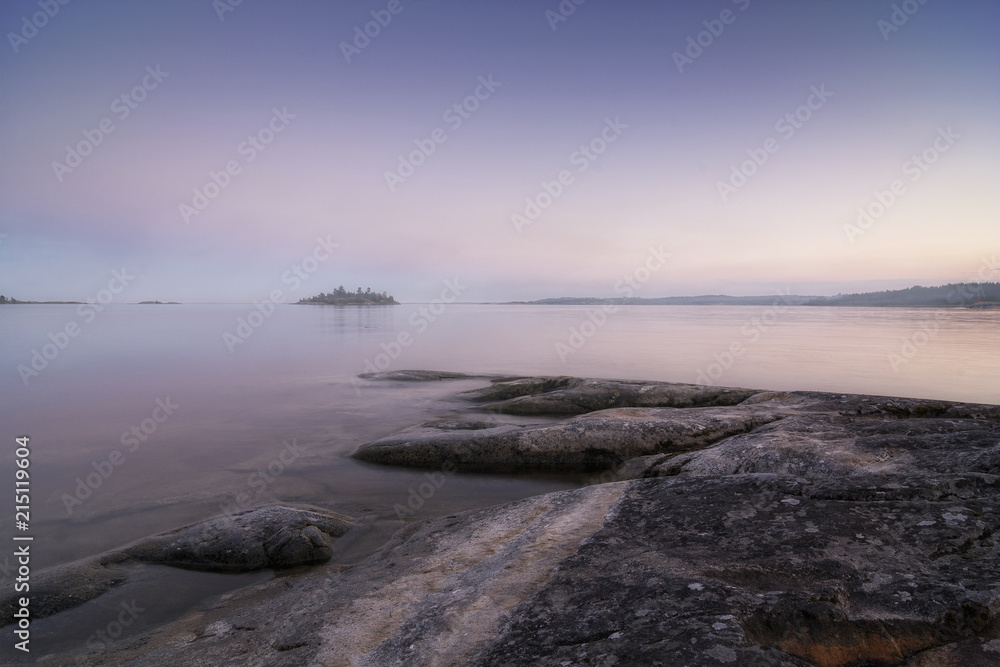 Ladoga lake, a beautiful landscape Ladoga lake, a beautiful landscape