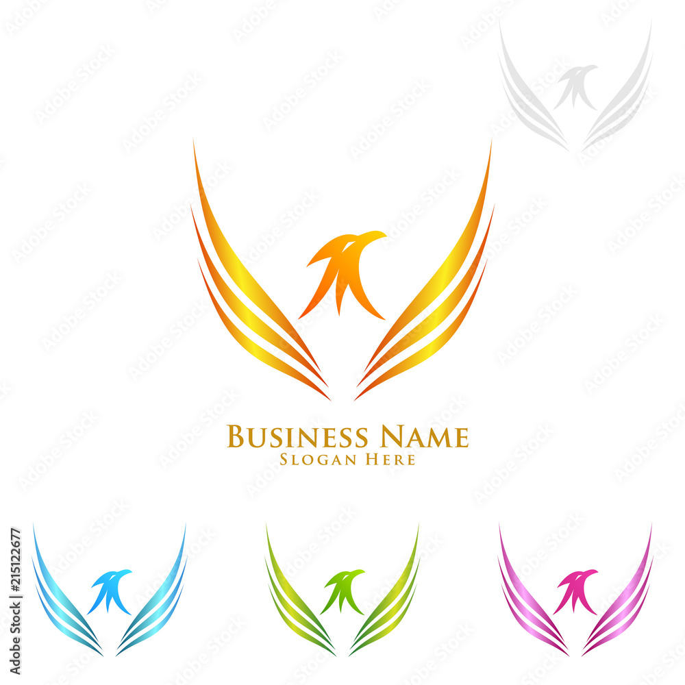 Eagle Logo, vector Wild eagle Bird Falcon Hawk Concept Eagle Logo, vector Wild eagle Bird Falcon Hawk Concept