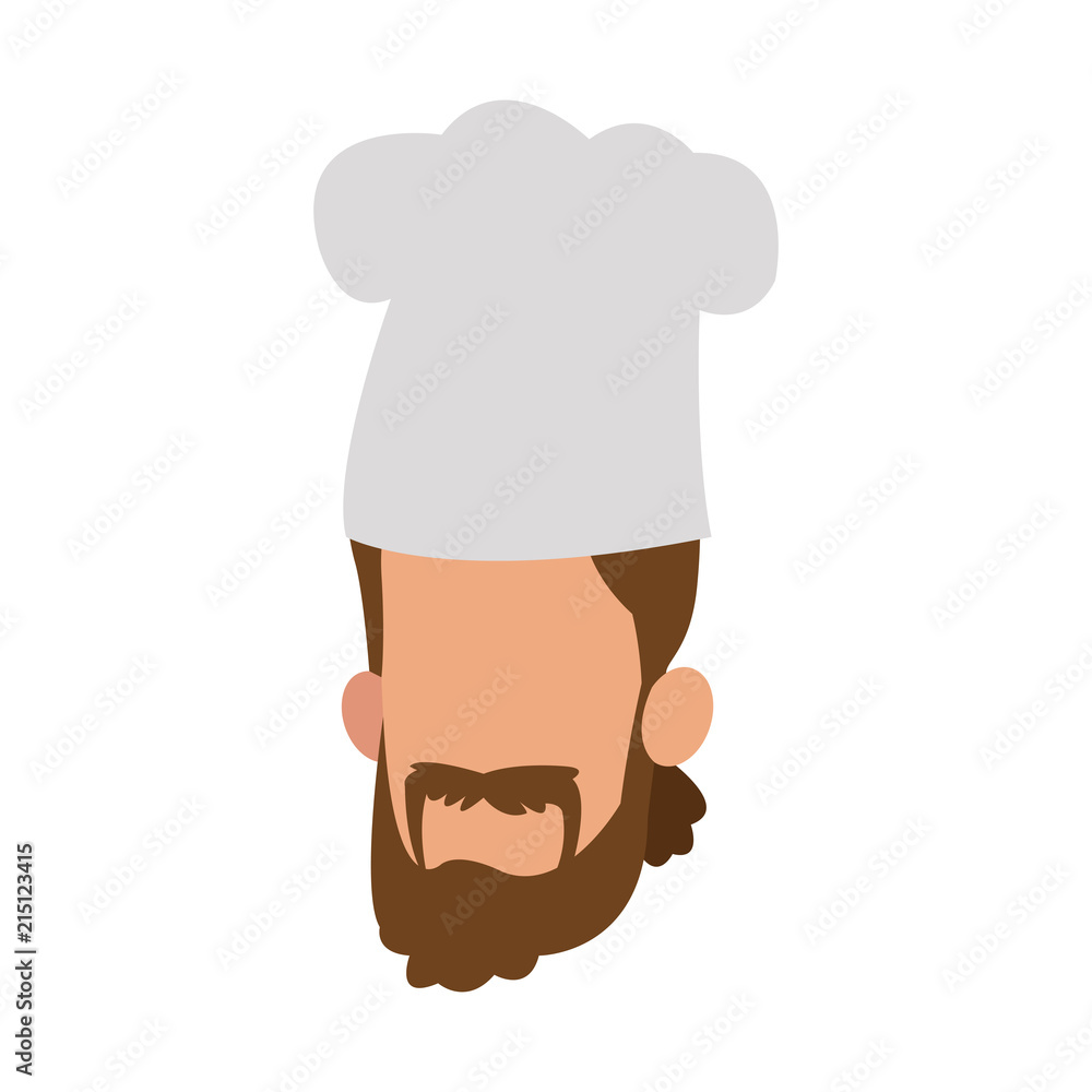 Chef avatar cartoon vector illustration graphic design Chef avatar cartoon vector illustration graphic design