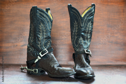 Принти на полотні Old Boots and Spurs