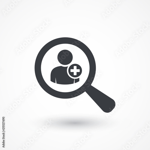 Looking For Someone To Add. Flat icon design