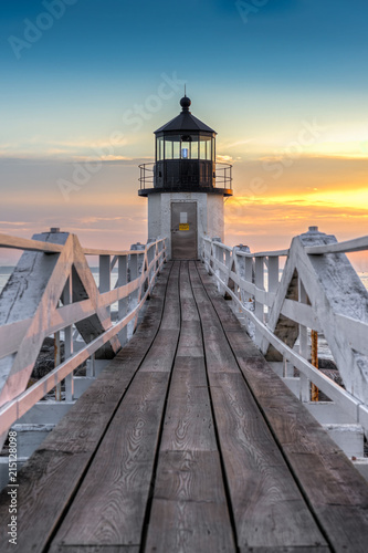 Marshall Point Lighthouse Walkway to Door