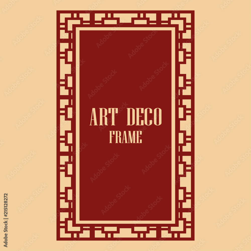 Art Deco Frame Art Deco Frame