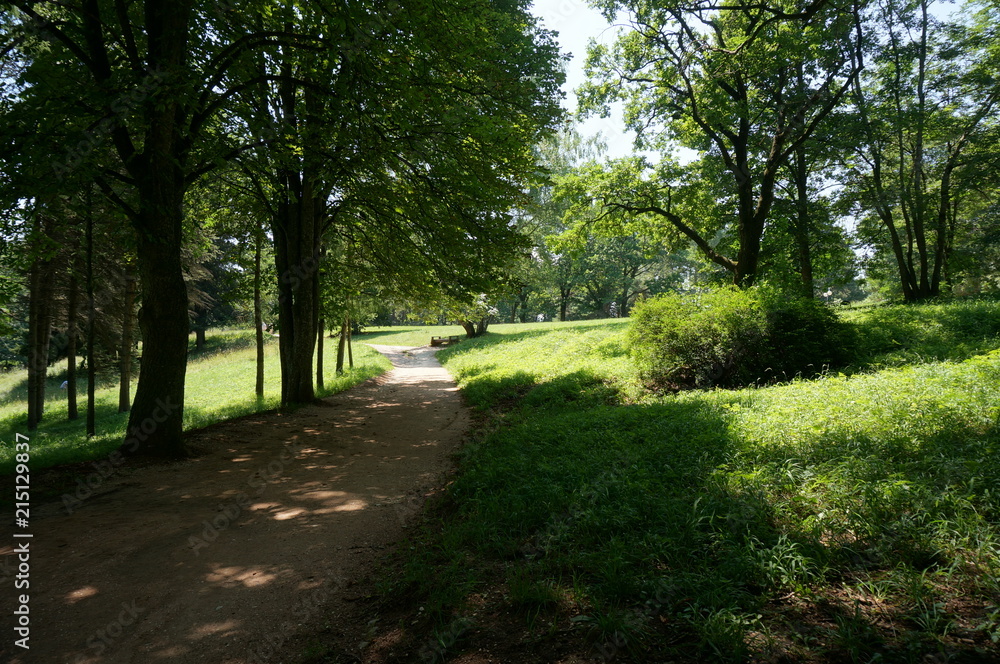 The Kislovodsk Resort park is the biggest city attraction. It was founded in 1823 and was entirely man-made; today its area is 1340 hectares The Kislovodsk Resort park is the biggest city attraction. It was founded in 1823 and was entirely man-made; today its area is 1340 hectares