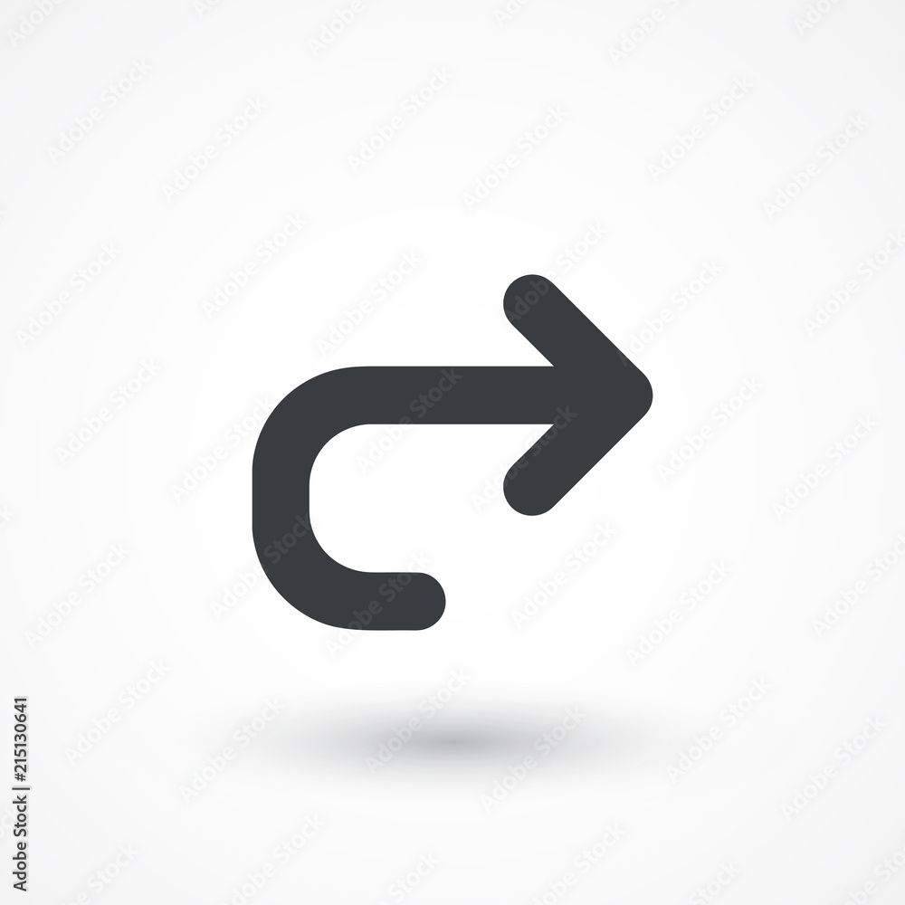 Right straight angle arrow icon Right straight angle arrow icon