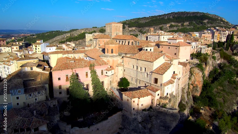 Casas en Cuenca. España. Ciudad Patrimonio de la Humanidad