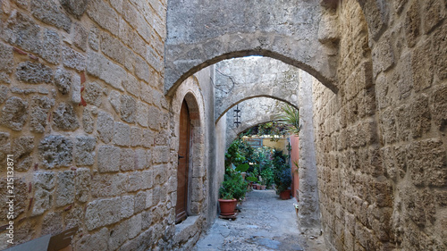 Alleyway - Rhodes  Greece