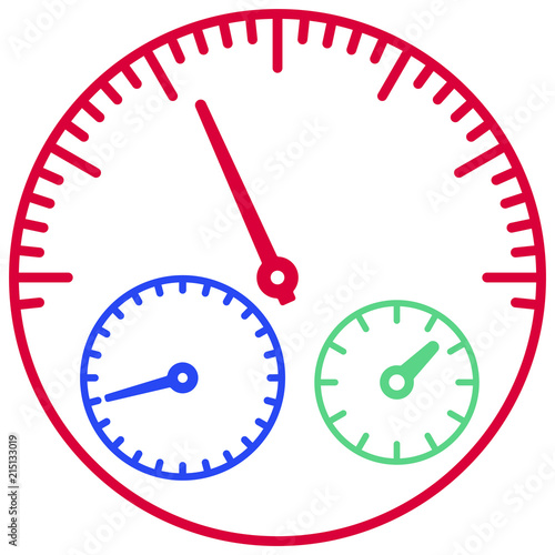 Dial device illustration