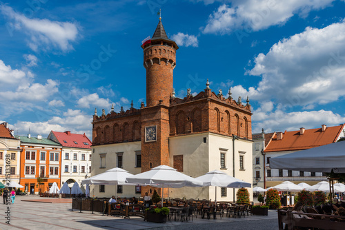 Tarnów - Rathaus und Marktplatz