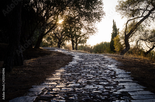 Paved road
