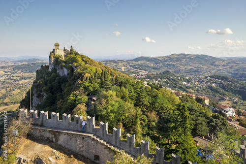 Republic of San Marino, Repubblica di San Marino San Marino. Seconda Torre also known as La fratta or La Cesta photo