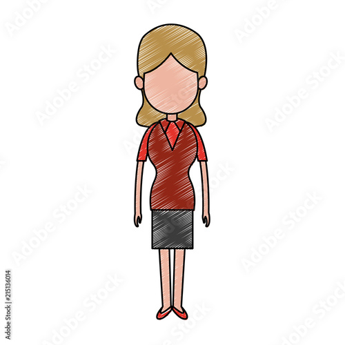 Business executive woman avatar vector illustration graphic design © Jemastock