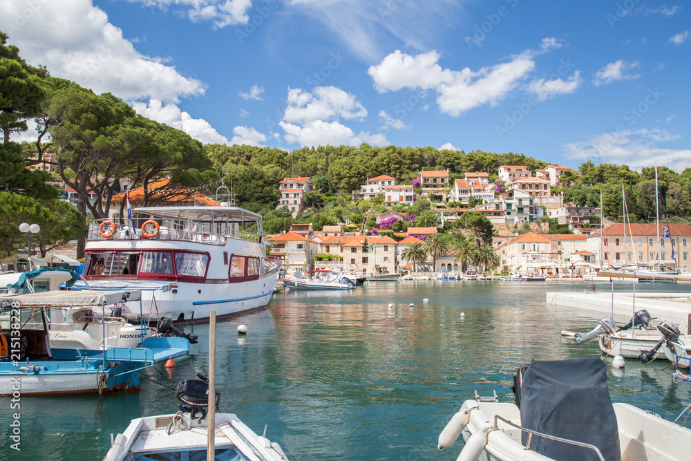 Fototapeta premium Jelsa, wyspa Hvar, Chorwacja