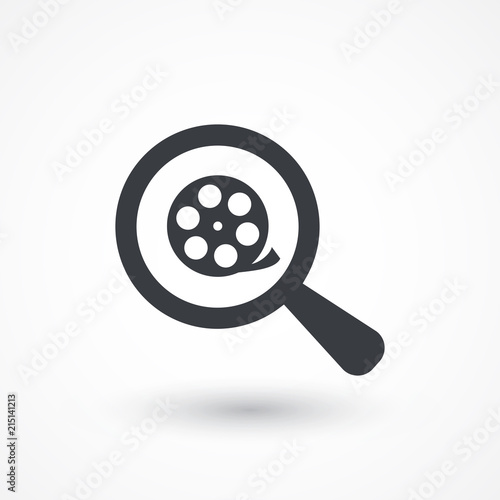 Icon of video search
